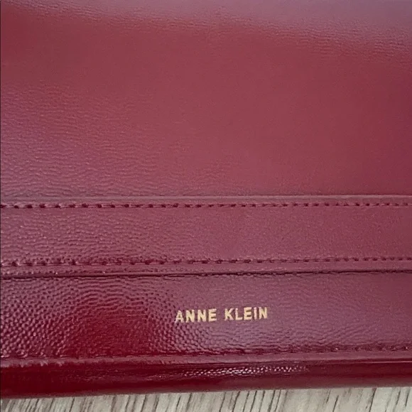 Anne Klein Burgundy Crossbody Bag - Picture 4 of 7